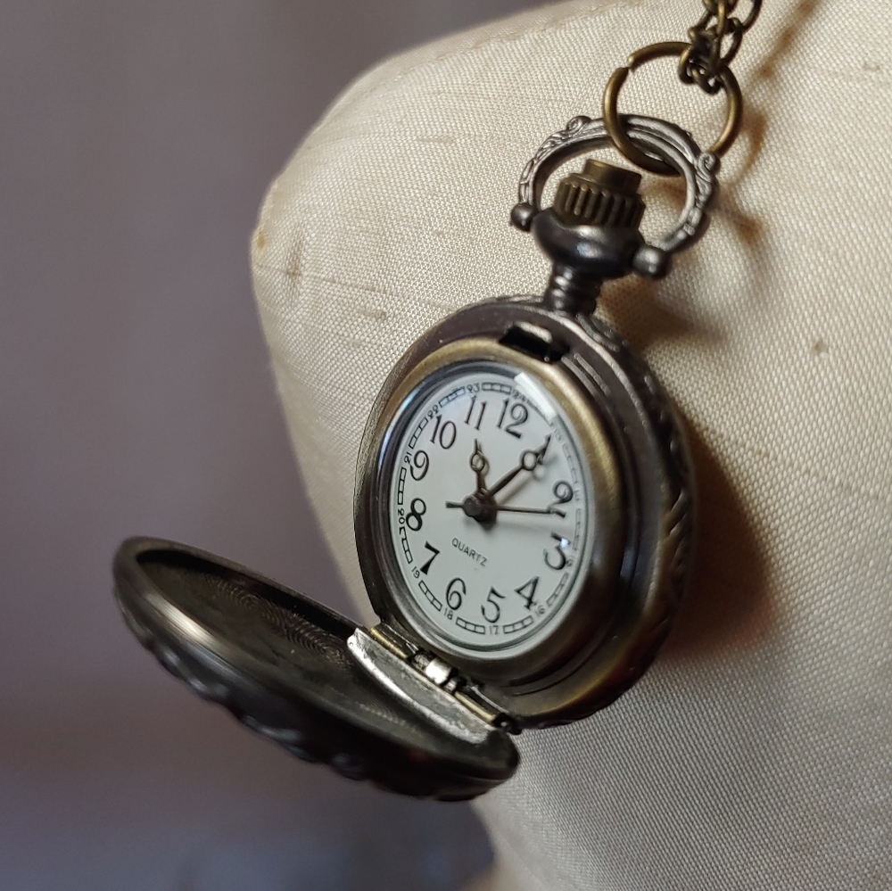 Watch Pendant Necklace